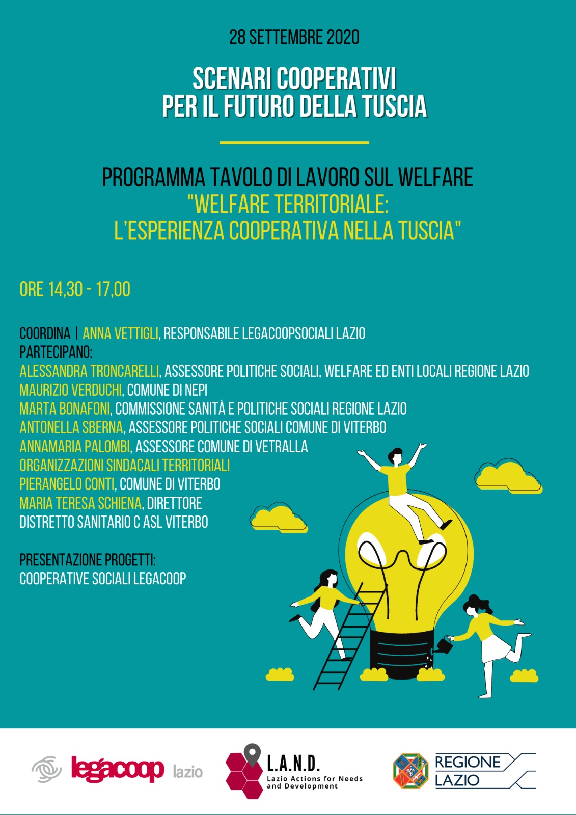 Scenari cooperativi per il futuro della Tuscia