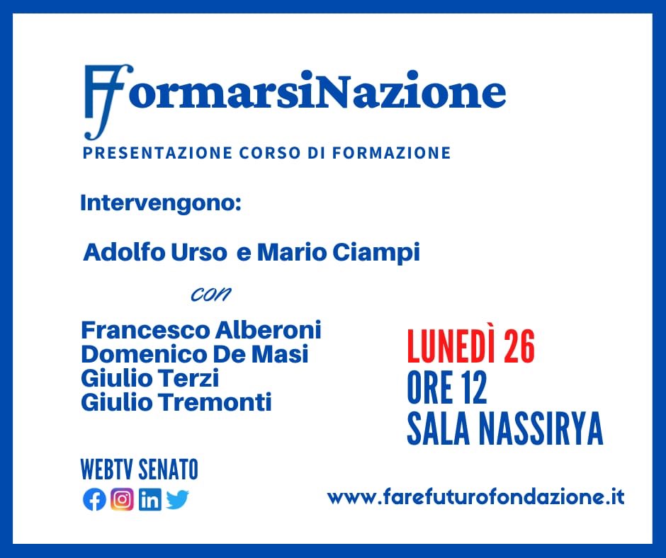 Presentazione di FormarsiNazione