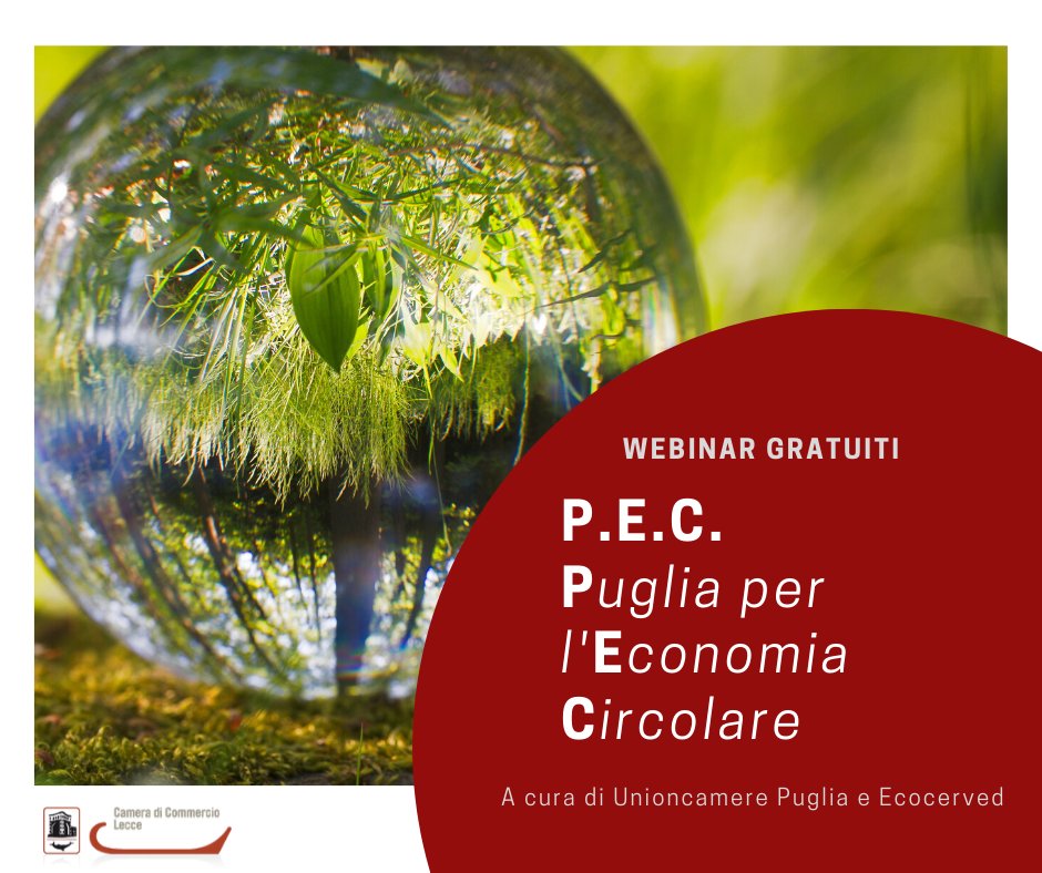 La Puglia per l'Economia circolare