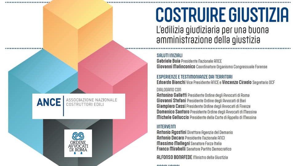 Costruire Giustizia. L&rsquo;edilizia giudiziaria per una nuova amministrazione della giustizia