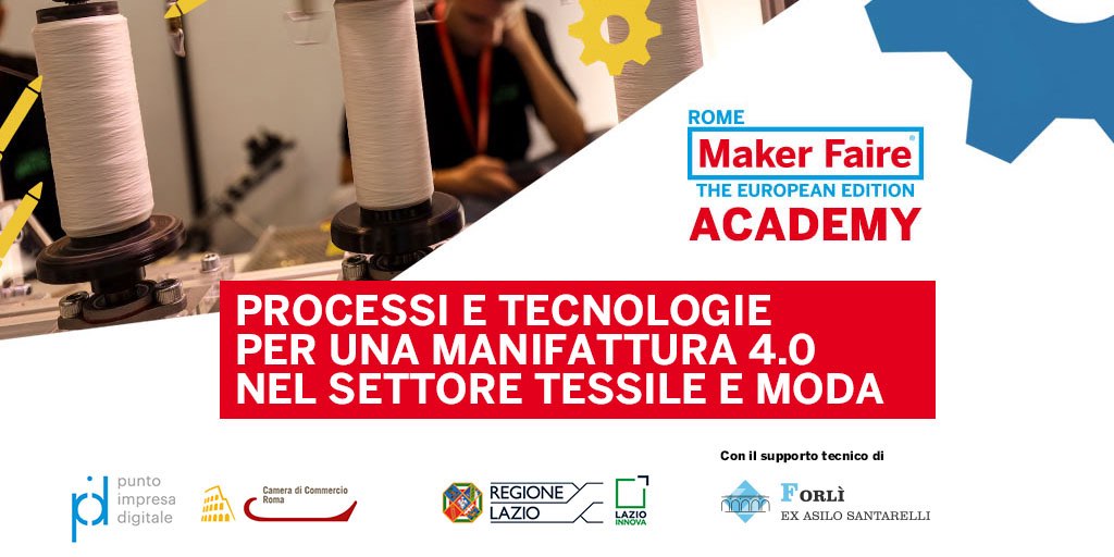 Processi e tecnologie per una manifattura 4.0 nel settore tessile e moda