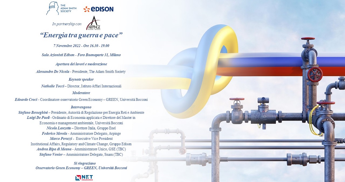 Energia tra guerra e pace