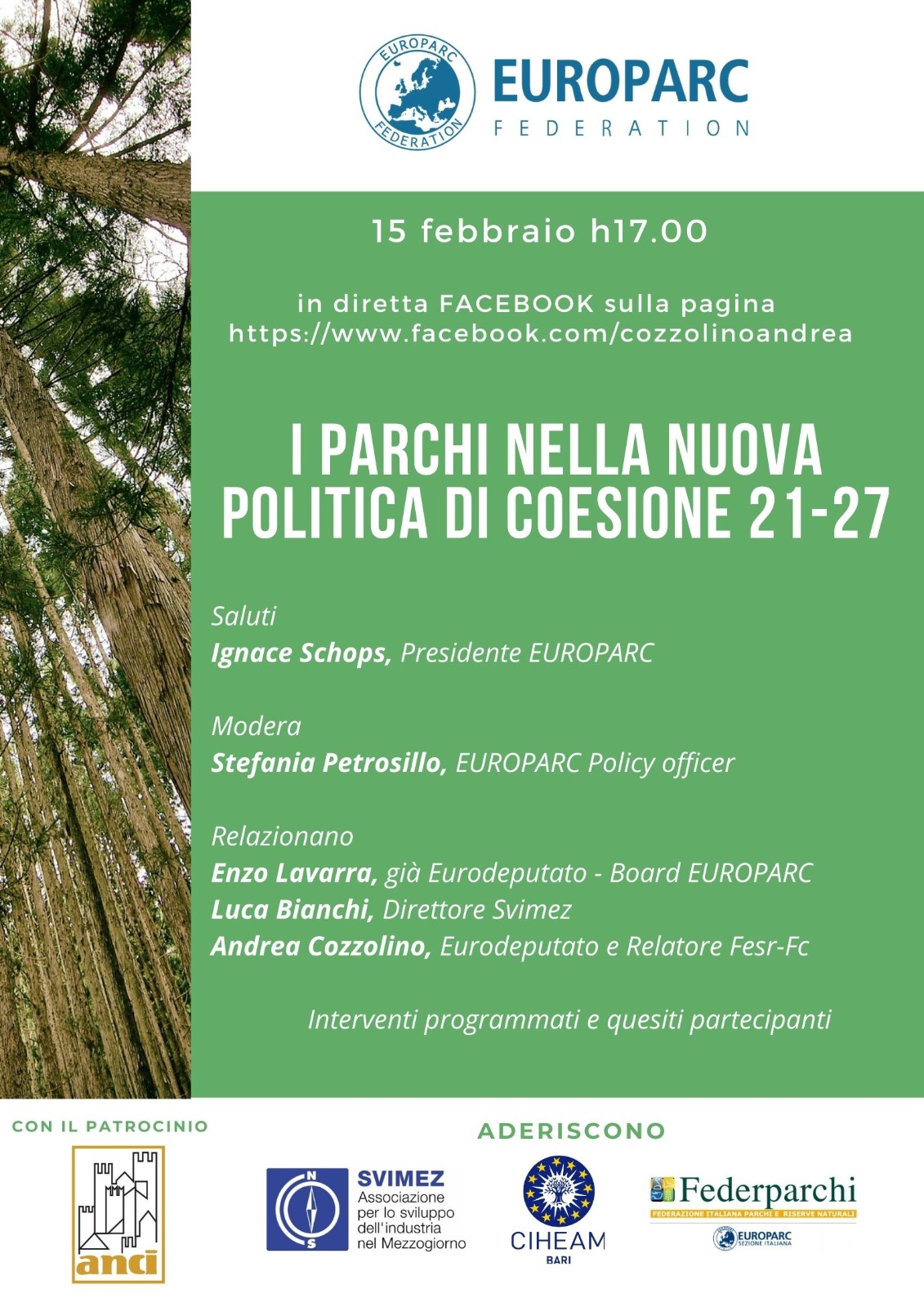 I parchi nella nuova politica di coesione 21-27