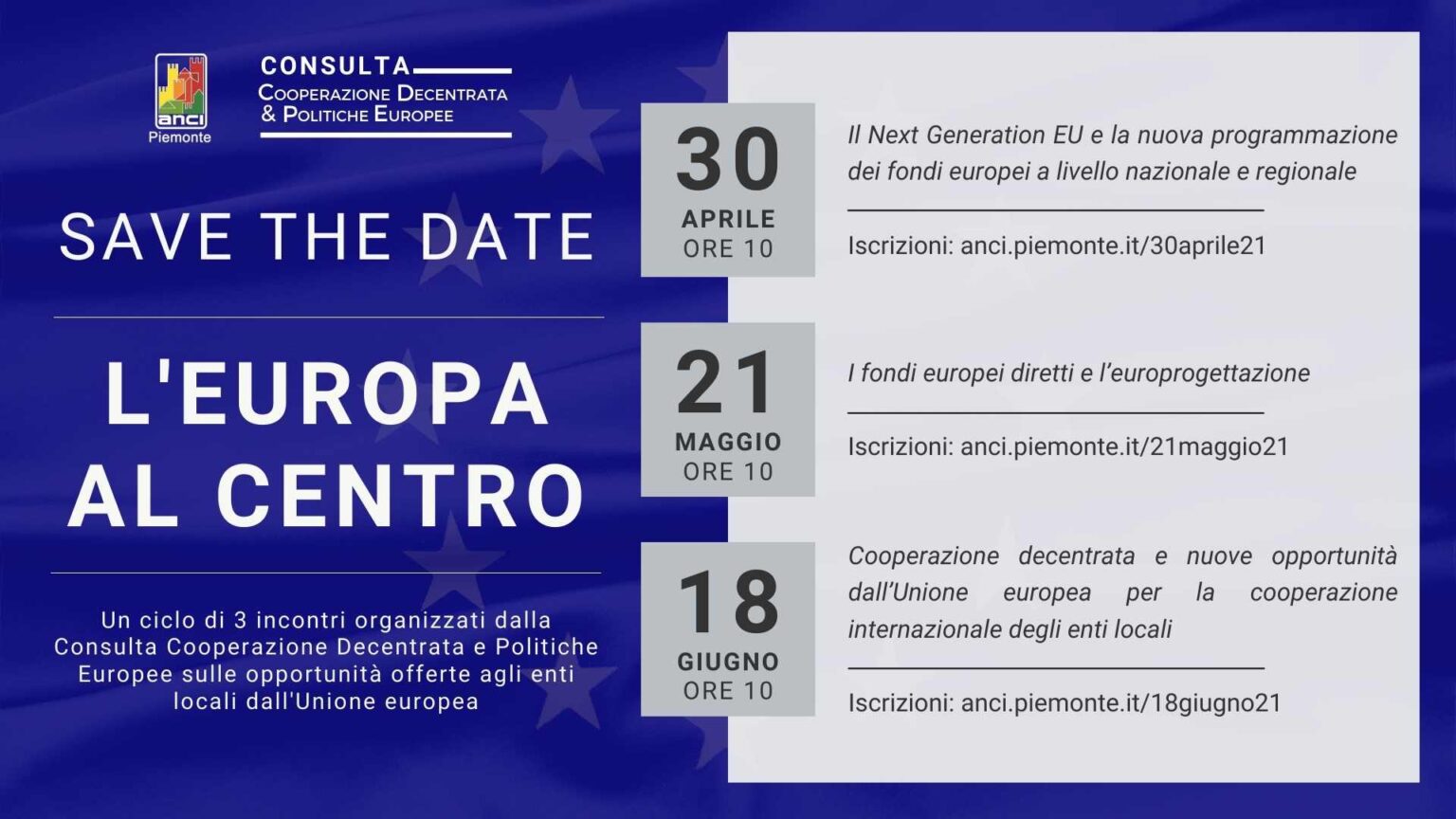 L&rsquo;Europa al Centro