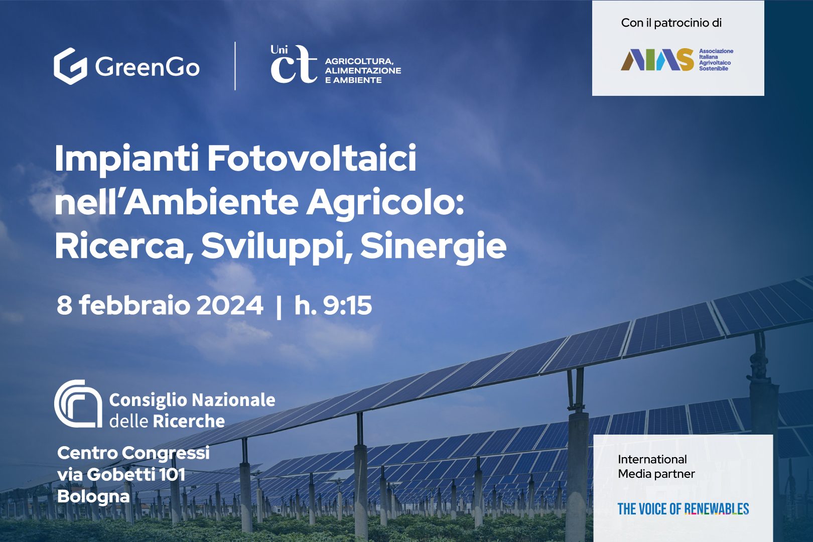 Impianti fotovoltaici nell'Ambiente Agricolo: Ricerche, Sviluppi, Sinergie