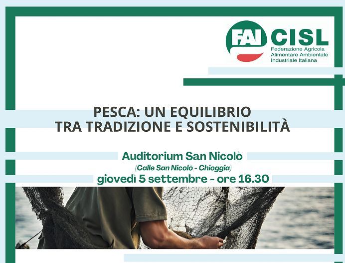 Pesca: un equilibrio tra tradizione e sostenibilità
