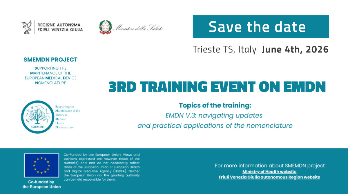 Evento formativo sulla Nomenclatura Europea dei Dispositivi Medici