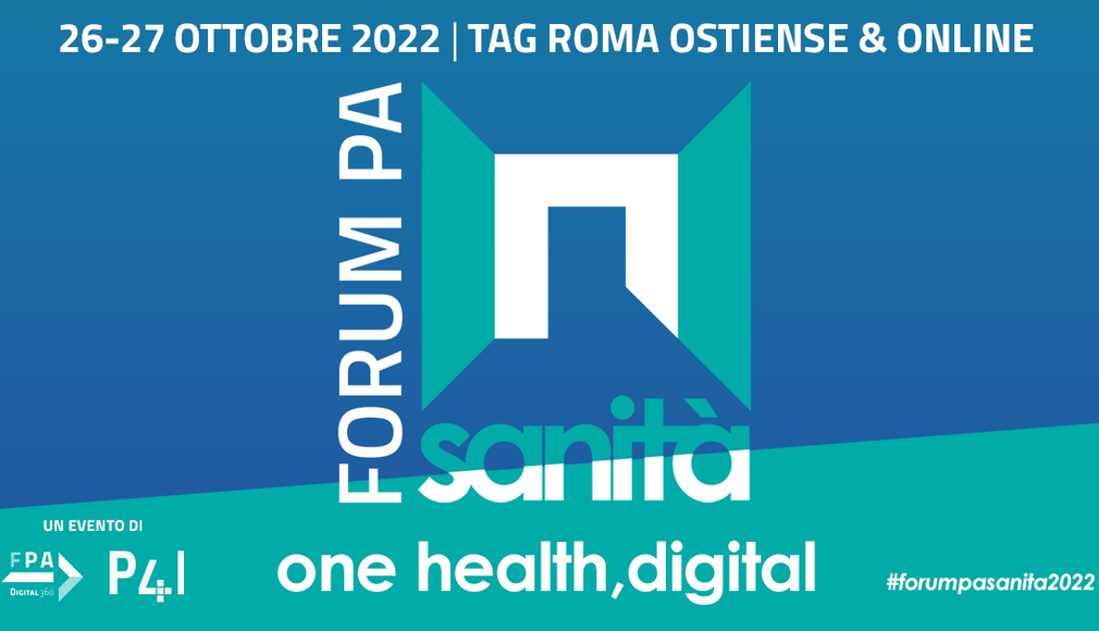 One Health, digital - FORUM PA Sanit&agrave; 2022