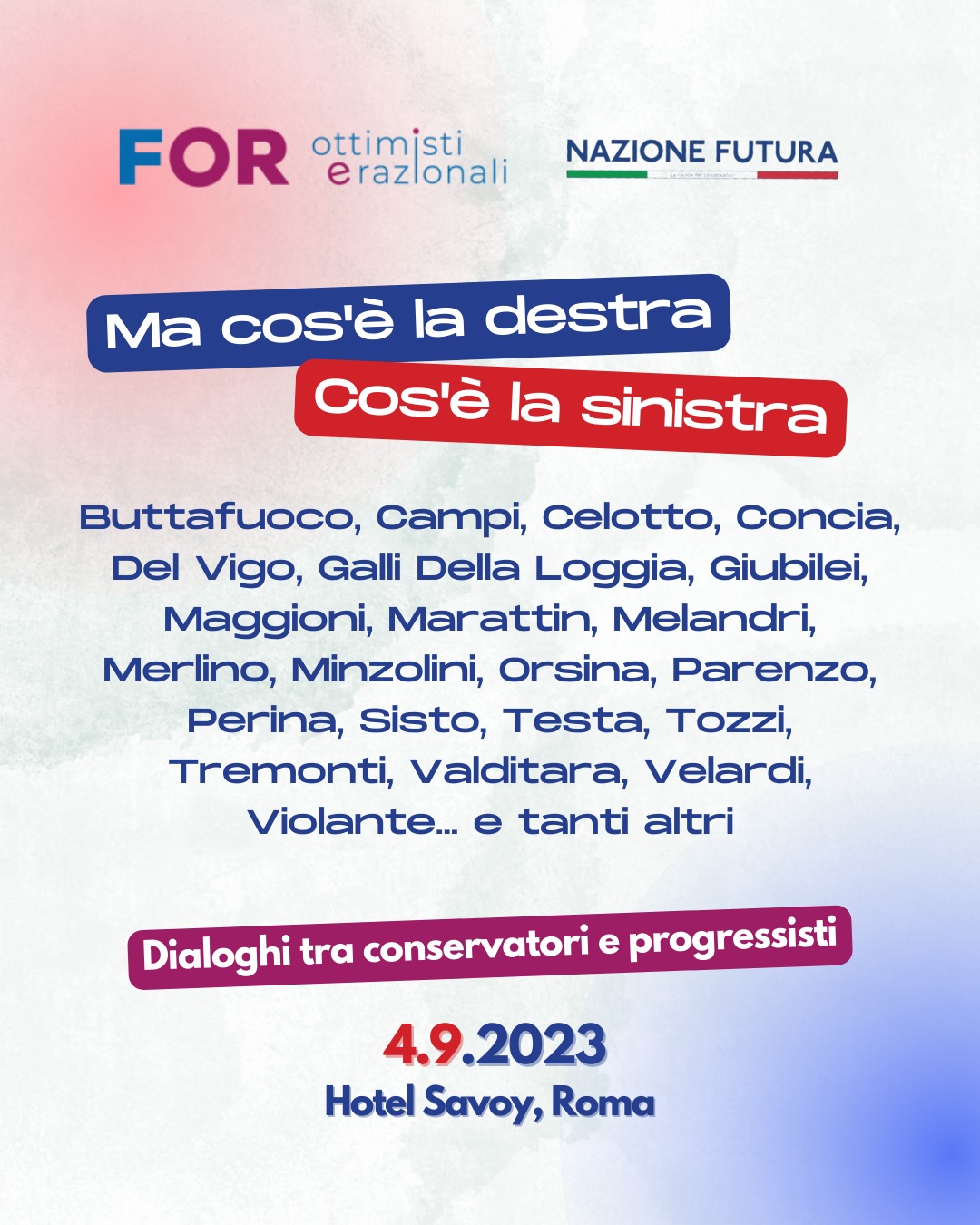 Ma cos'&egrave; la destra e cos'&egrave; la sinistra?