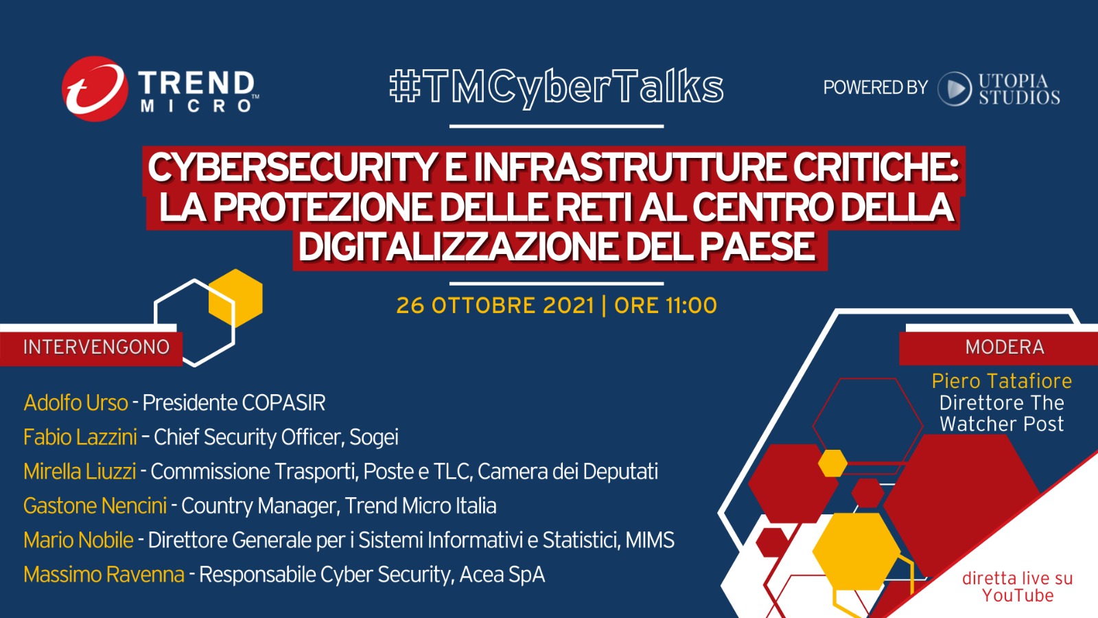 Cybersecurity e Infrastrutture Critiche: La protezione delle reti al centro della digitalizzazione del Paese