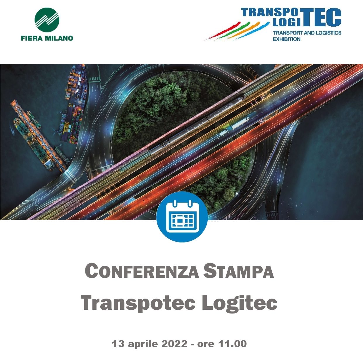 Conferenza stampa di presentazione di Transpotec Logitec 2022
