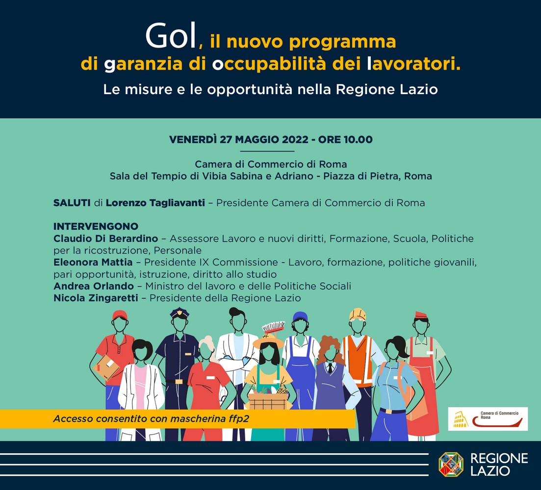 Presentazione di GOL - programma di garanzia di occupabilita dei lavoratori