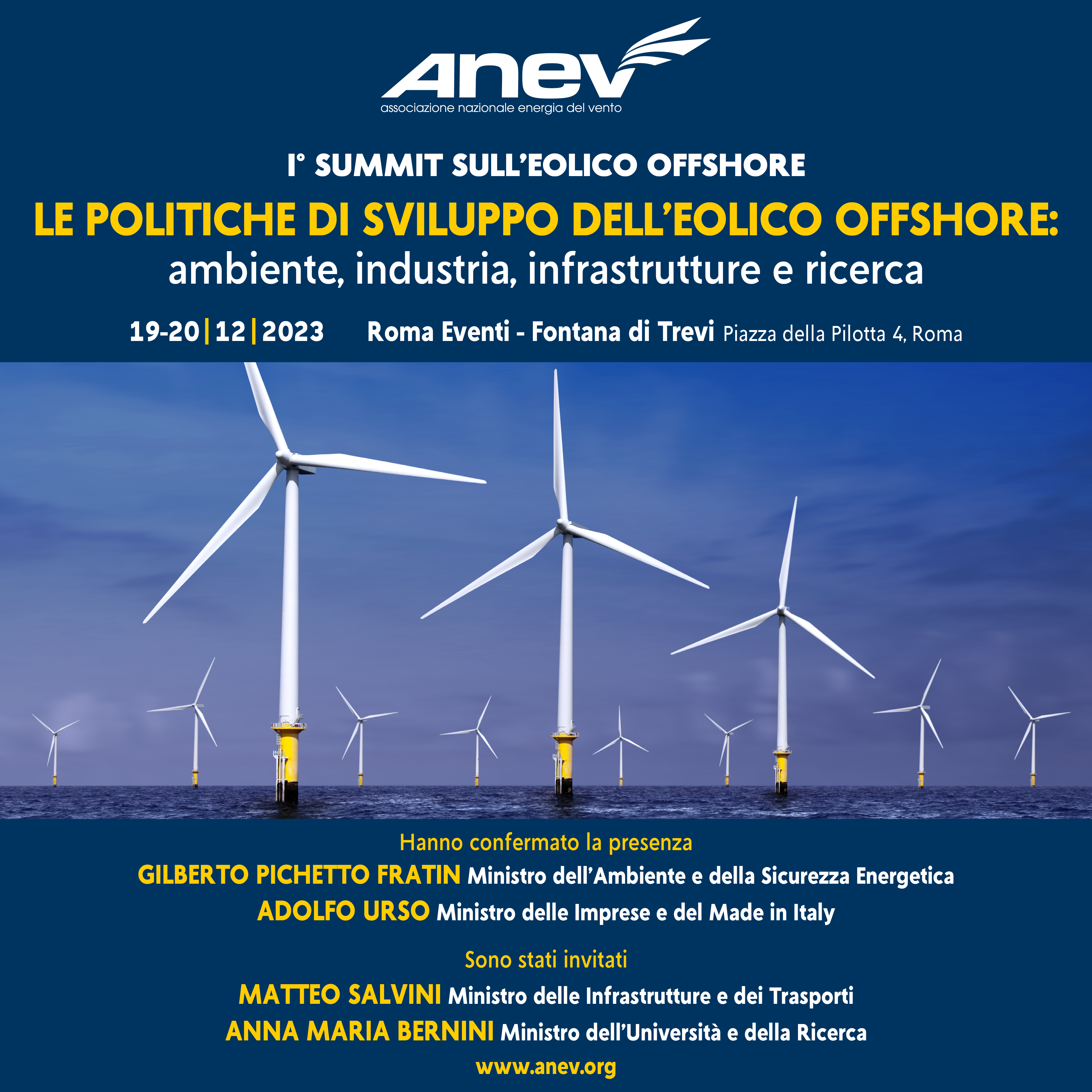 Summit dedicato all’energia eolica