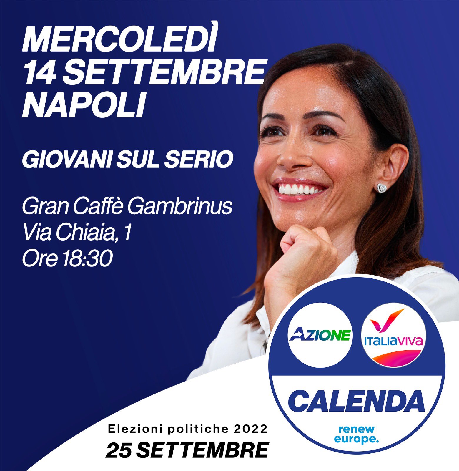 Mara Carfagna a Napoli