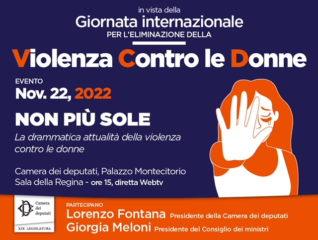 Non pi&ugrave; sole - La drammatica attualit&agrave; della violenza contro le donne