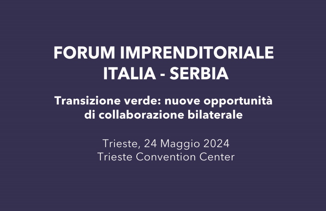 Forum imprenditoriale Italia-Serbia