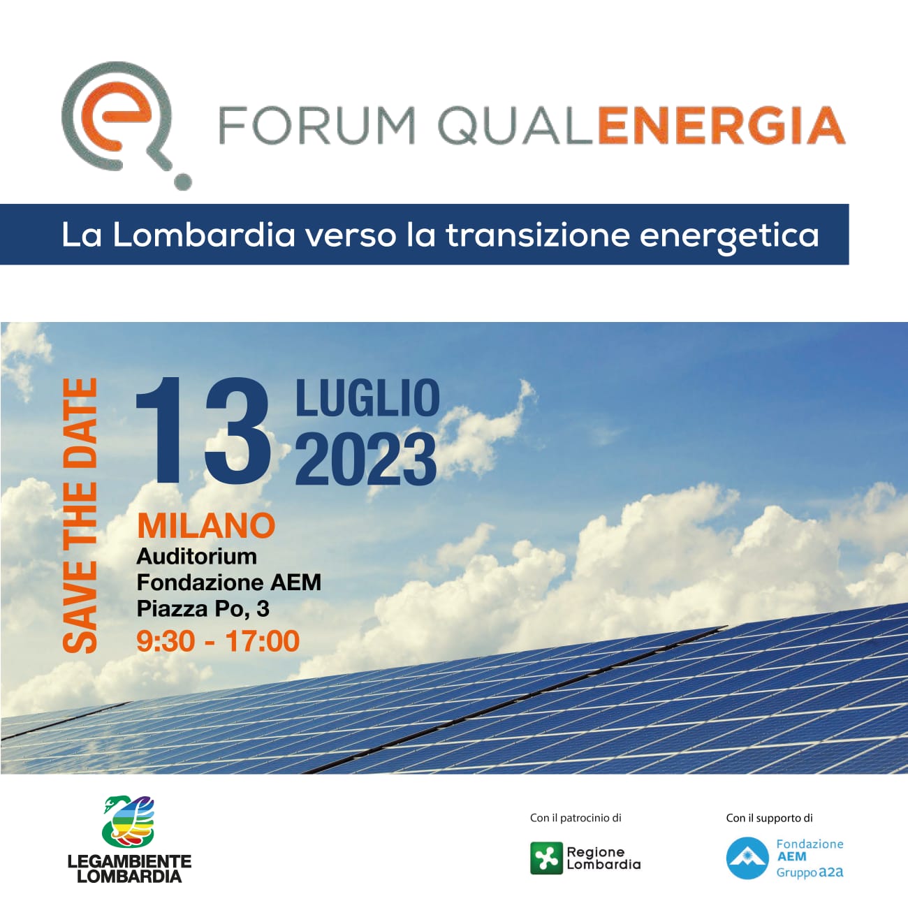 Forum Quale Energia? La Lombardia verso la transizione energetica