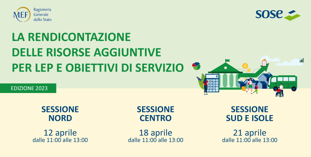 La rendicontazione delle risorse aggiuntive per LEP e obiettivi di servizio