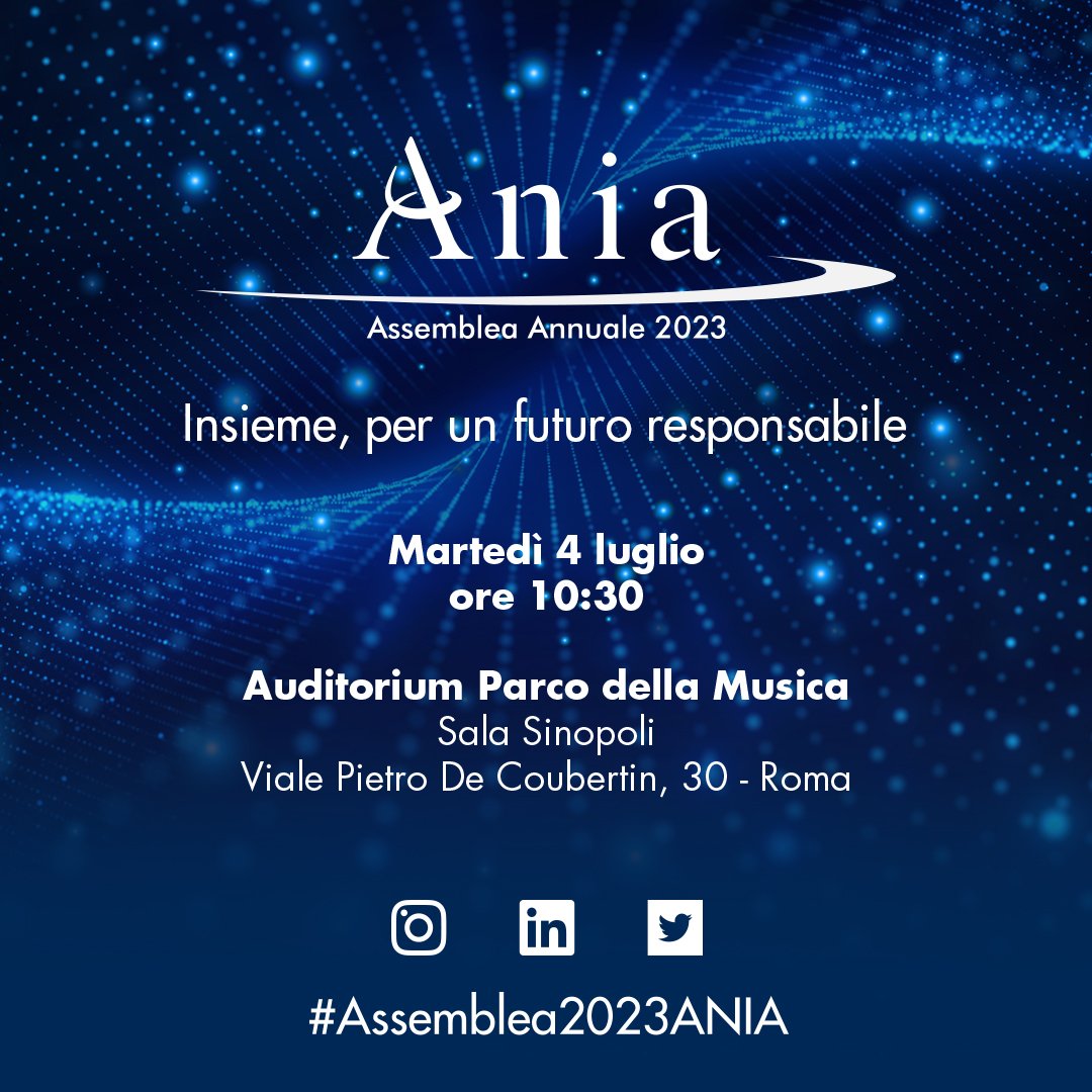 Assemblea annuale ANIA 2023