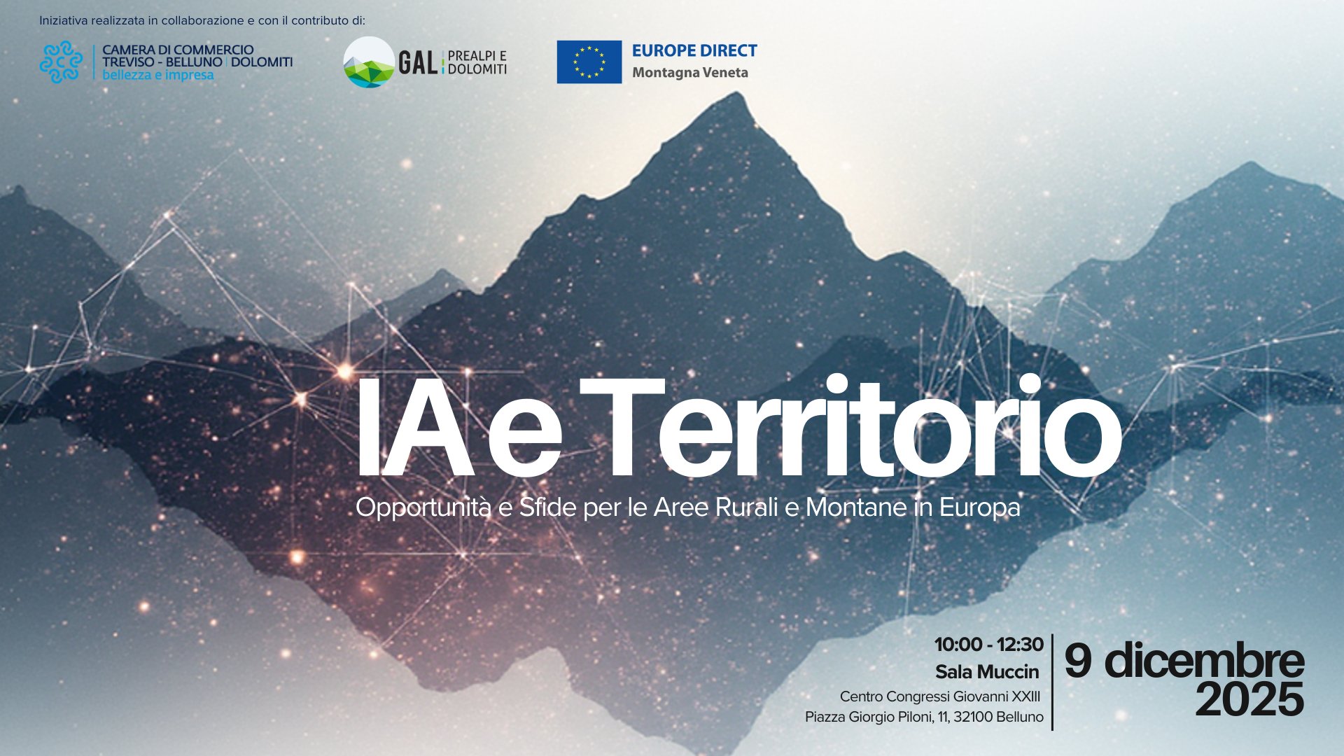 IA e Territorio: Opportunità e Sfide per le Aree Rurali e Montane in Europa