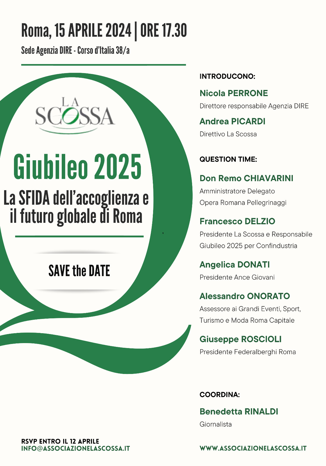 Giubileo 2025. La sfida  dell'accoglienza e il futuro globale di Roma