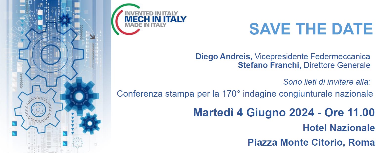 Presentazione 170 indagine congiunturale Federmeccanica