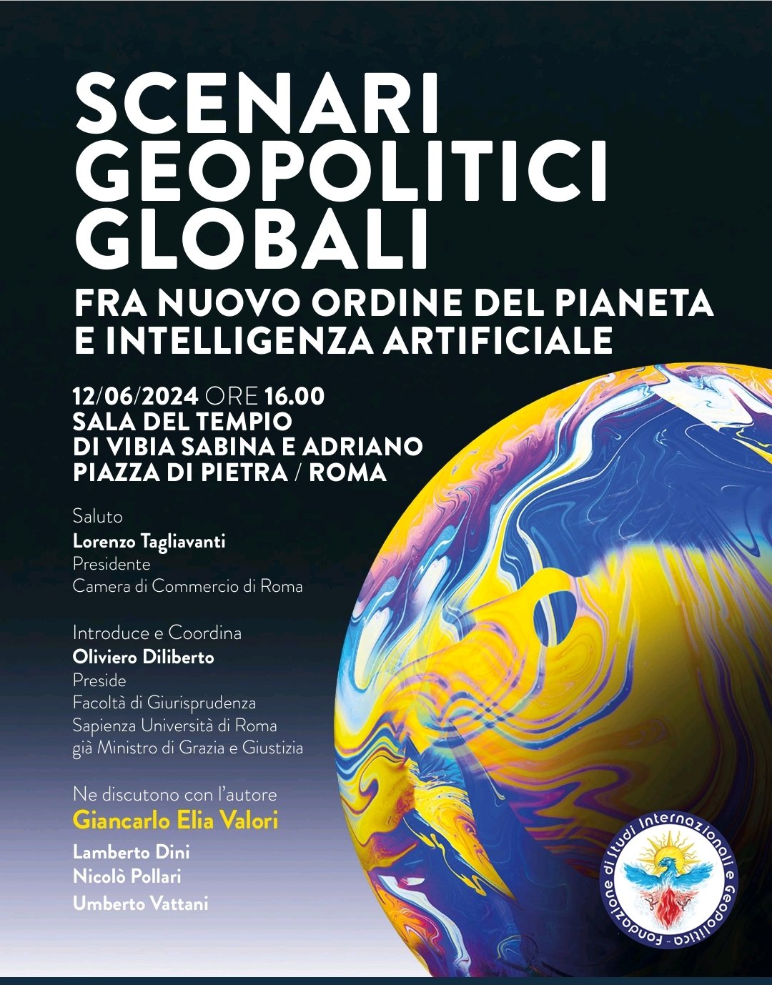 Scenari geopolitici globali. Fra nuovo ordine del Pianeta e intelligenza artificiale