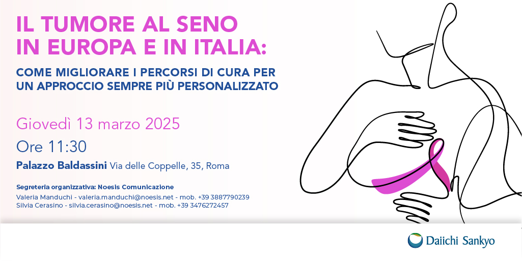 Il tumore al seno in Europa e in Italia: come migliorare i percorsi di cura per un approccio sempre piu' personalizzato