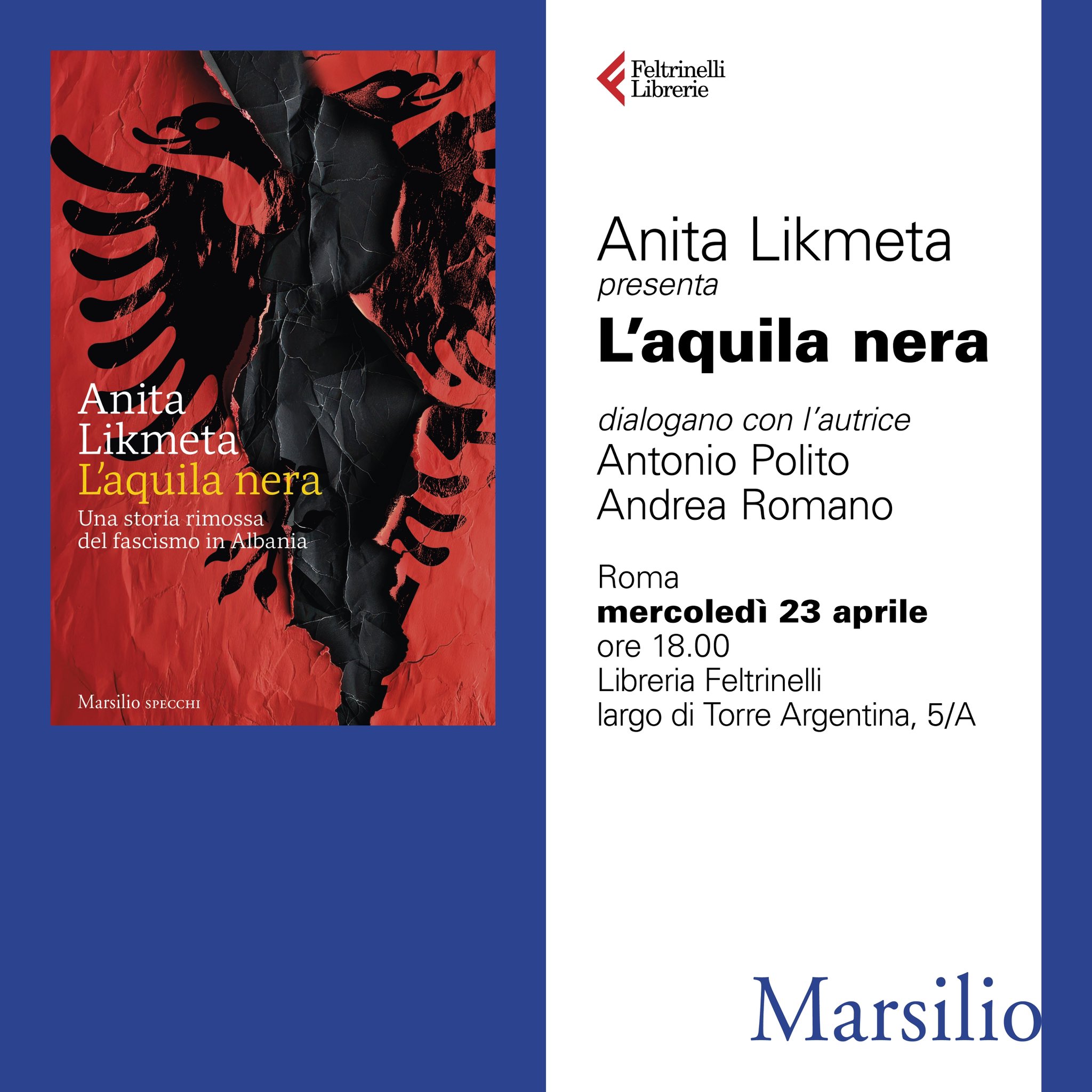 Presentazione del libro: "L'aquila nera"