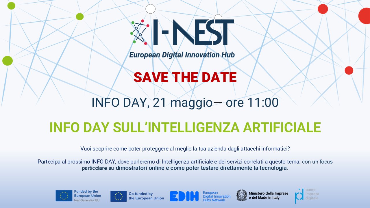 Info Day sull'Intelligenza Artificiale