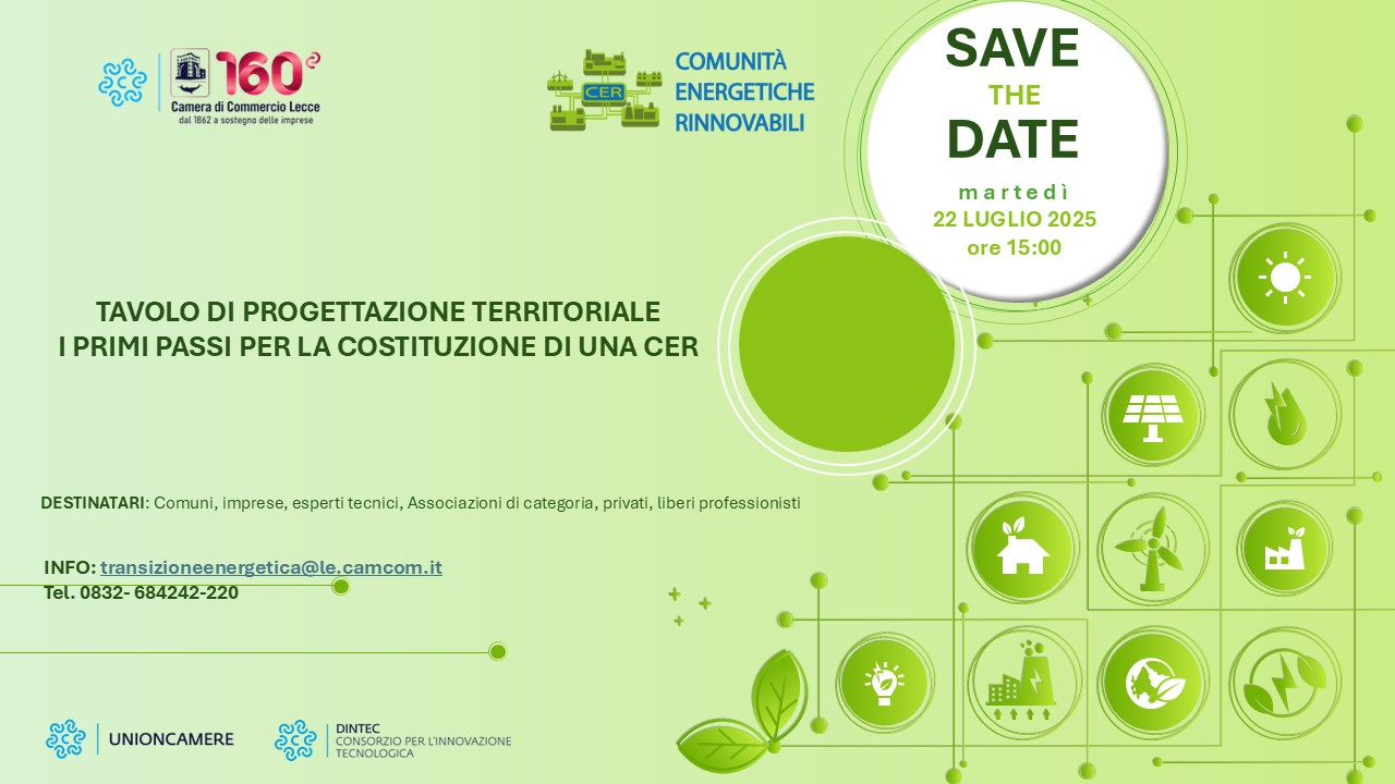I primi passi per la costituzione di una CER