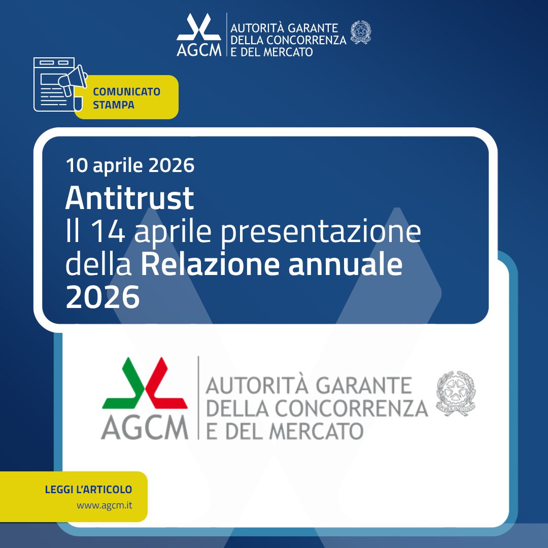 Presentazione relazione annuale Antitrust