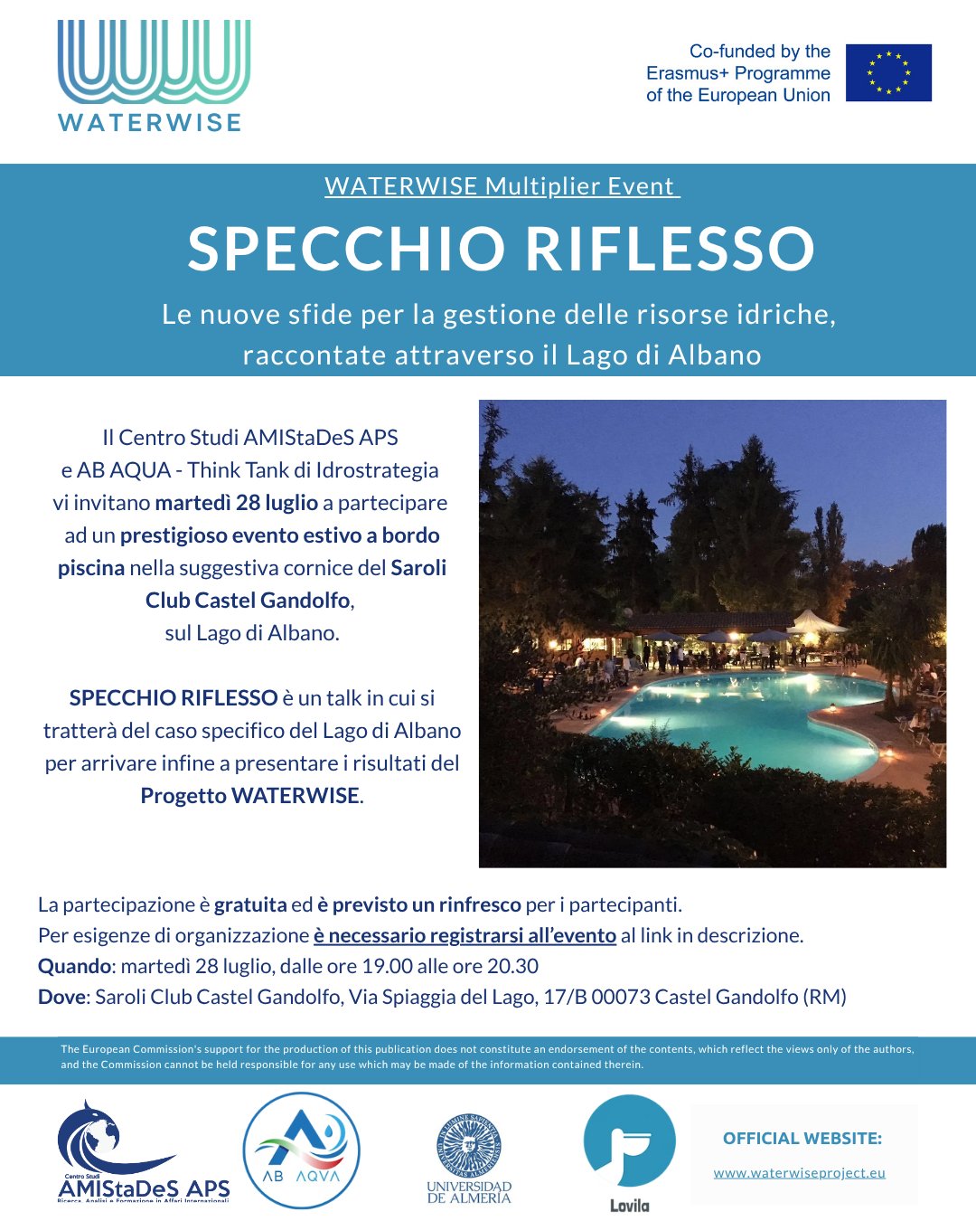 Specchio riflesso. Le nuove sfide per la gestione delle risorse idriche, raccontate attraverso il Lago di Albano