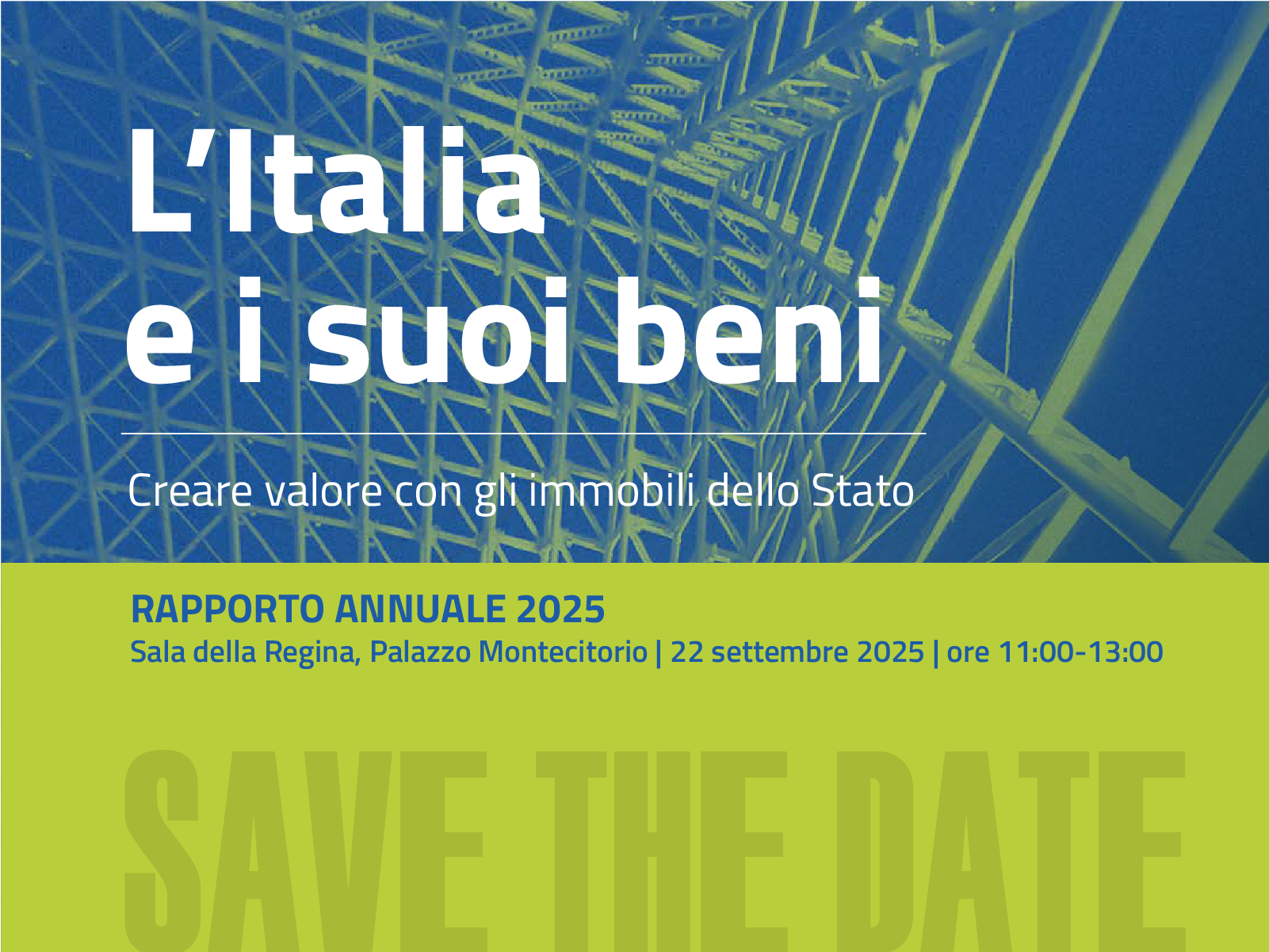 L’Italia e i suoi beni. Creare valore con gli immobili dello Stato.