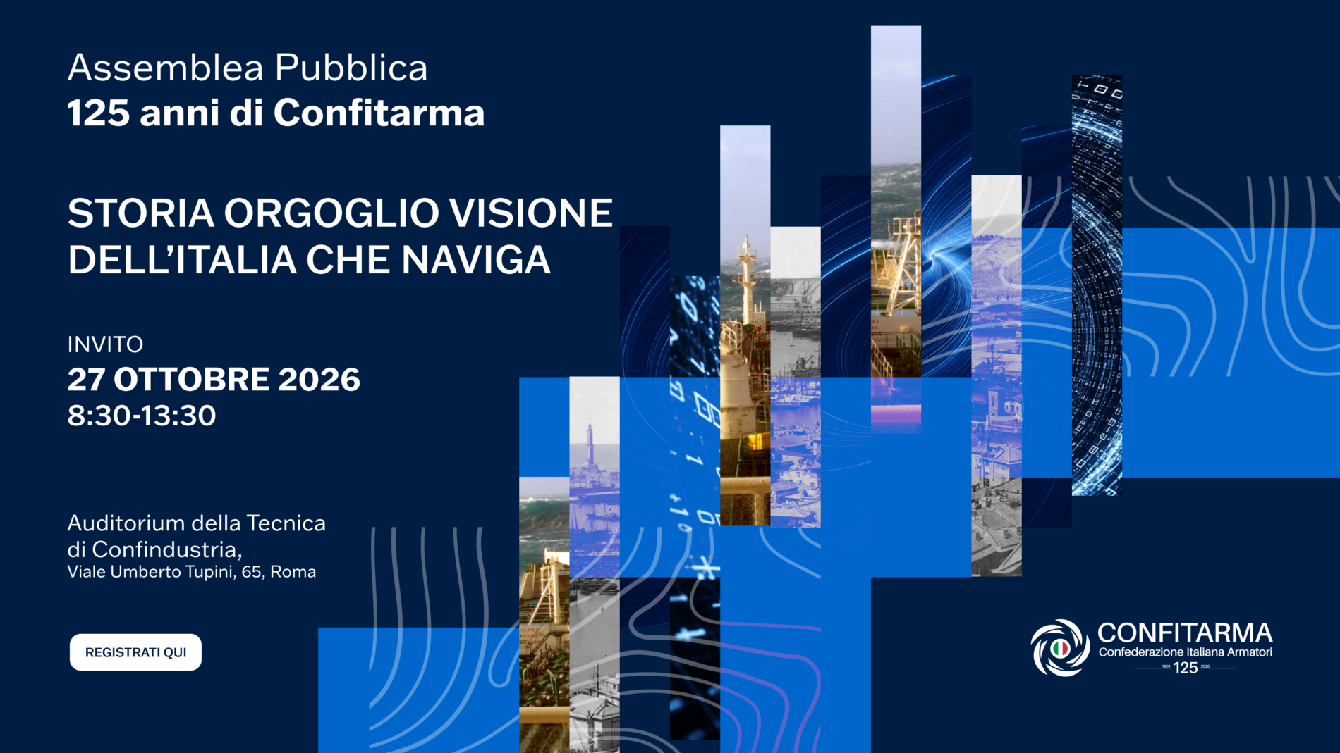 Assemblea Confitarma 2026 - Storia Orgoglio Visione dell'Italia che naviga