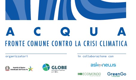 Acqua, fronte comune contro la crisi climatica