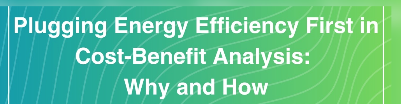 ENEFIRST Plus: una nuova guida pratica per integrare il principio EE1st nell’analisi costi-benefici