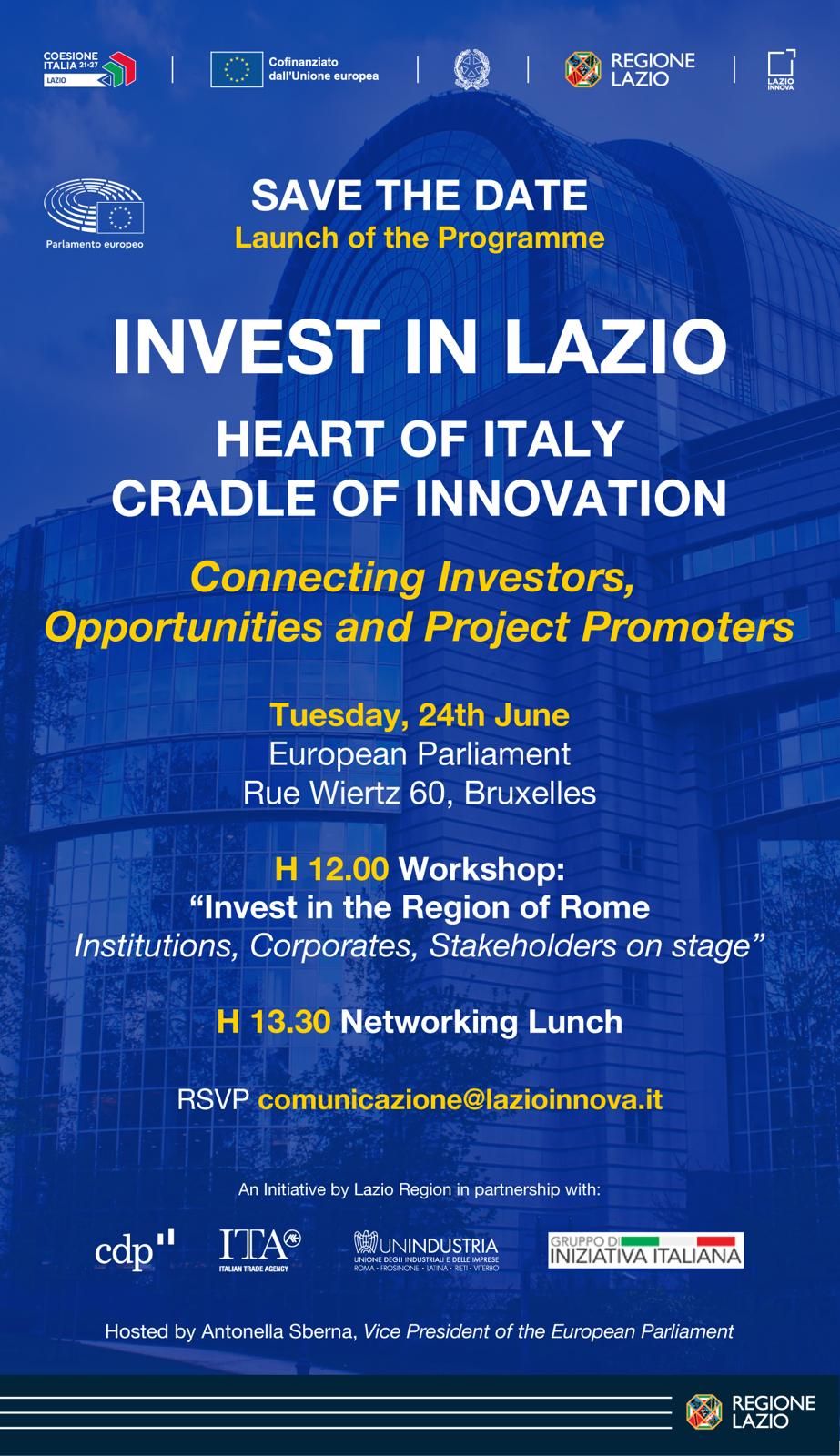 Invest in Lazio: Heart of Italy, cradle of innovation