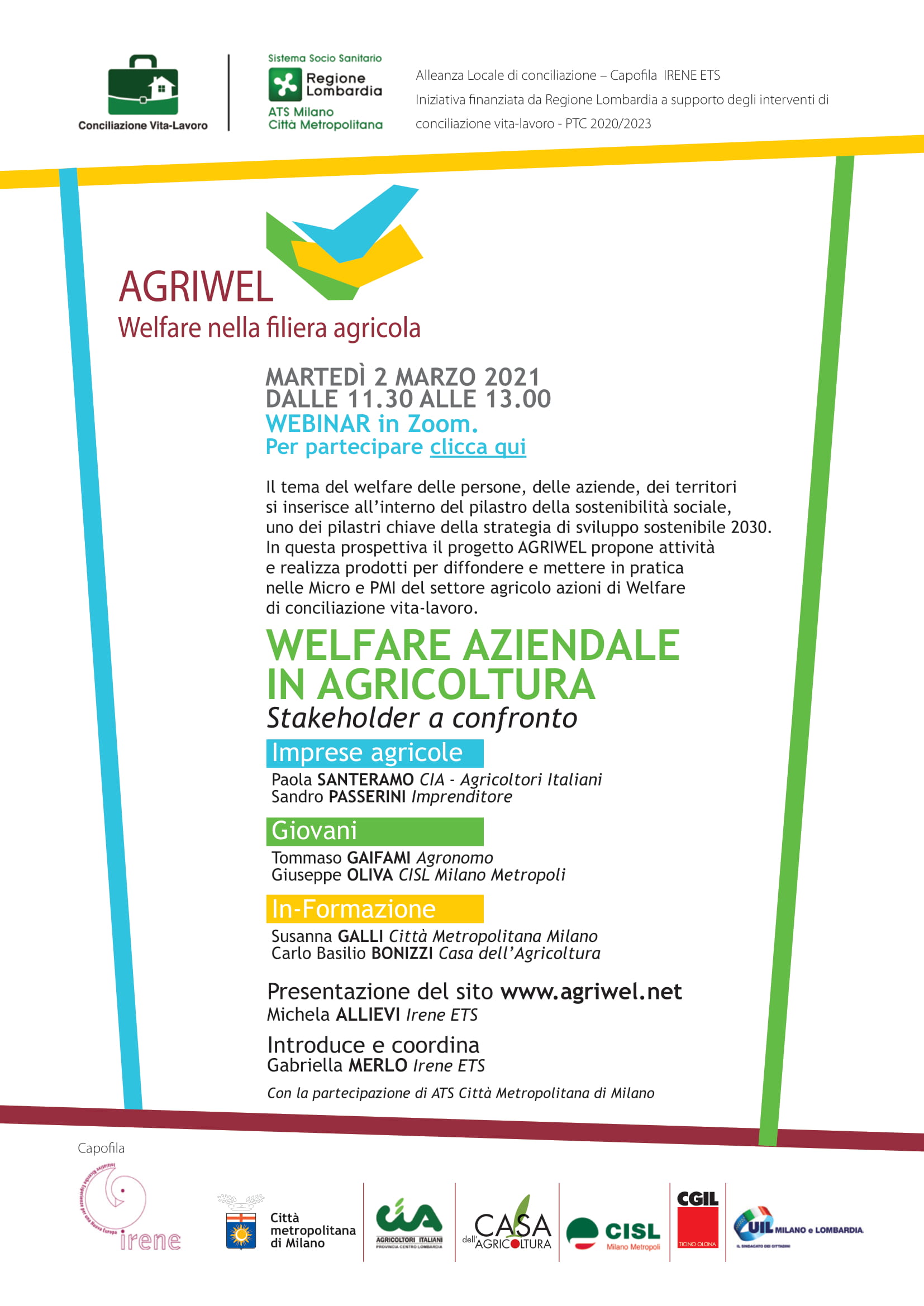 Welfare aziendale in agricoltura. Stakeholder a confronto