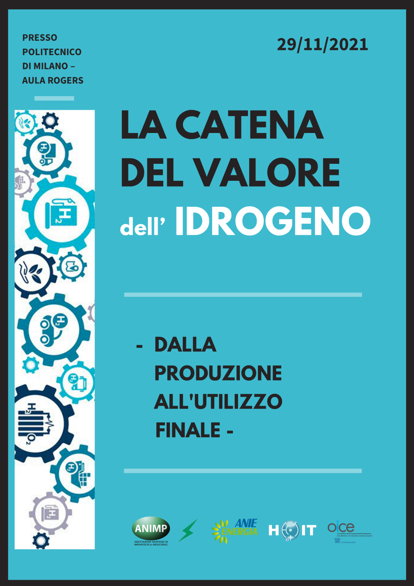 La catena del valore dell'idrogeno. Dalla produzione all'utilizzo finale