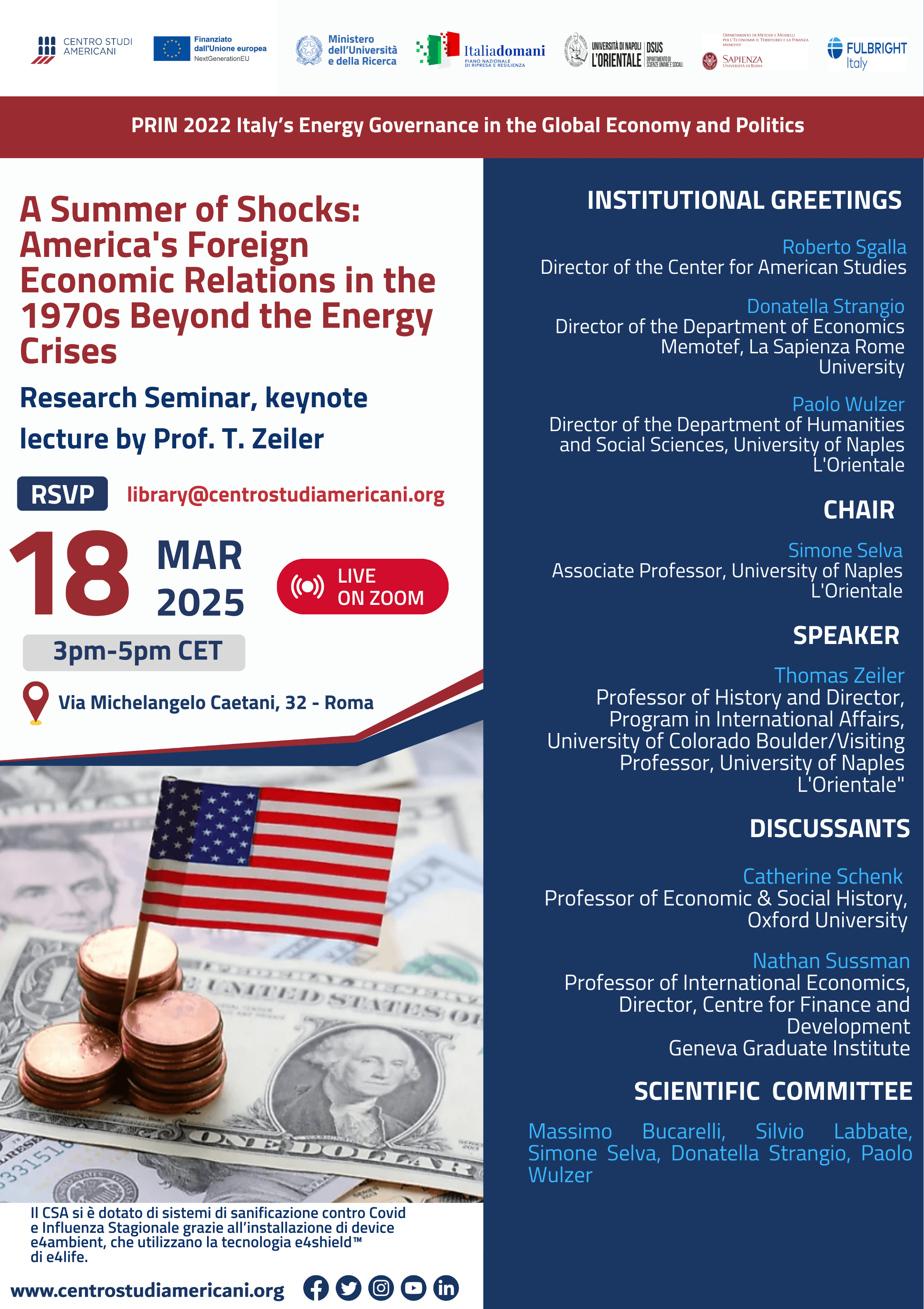 A Summer of Shocks: America&rsquo;s Foreign Economic Relations in the 1970s Beyond the Energy Crises