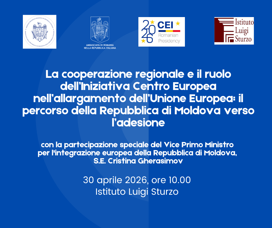 La cooperazione regionale e il ruolo dell'Iniziativa Centro-Europea nell'allargamento dell'Unione Europea: il percorso della Repubblica di Moldova verso l'adesione