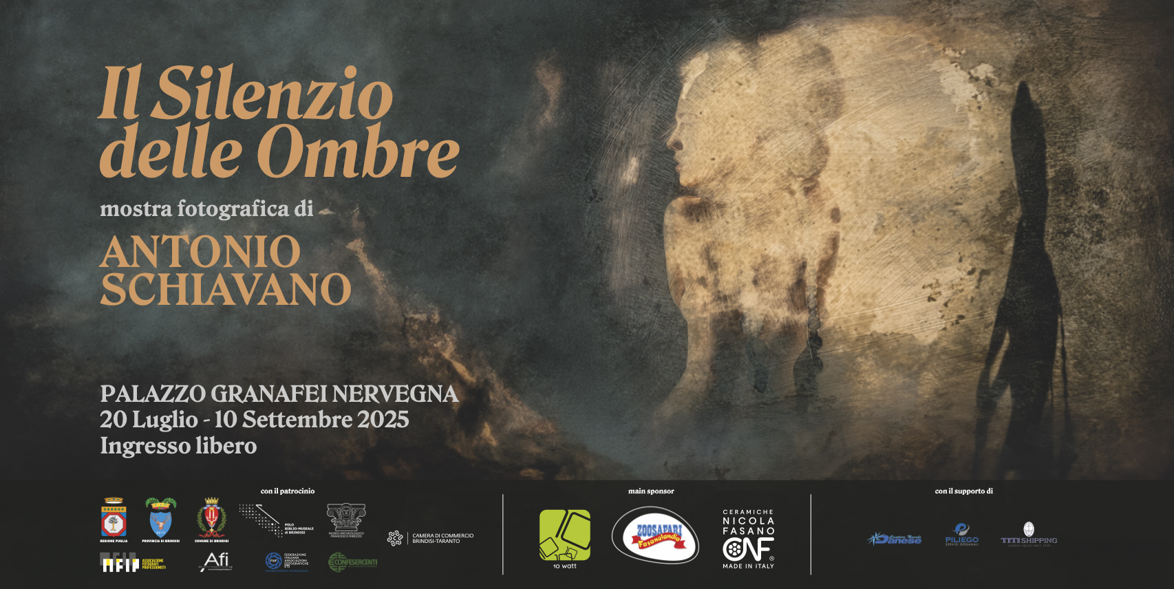 Mostra fotografica "Il Silenzio delle Ombre" di Antonio Schiavano