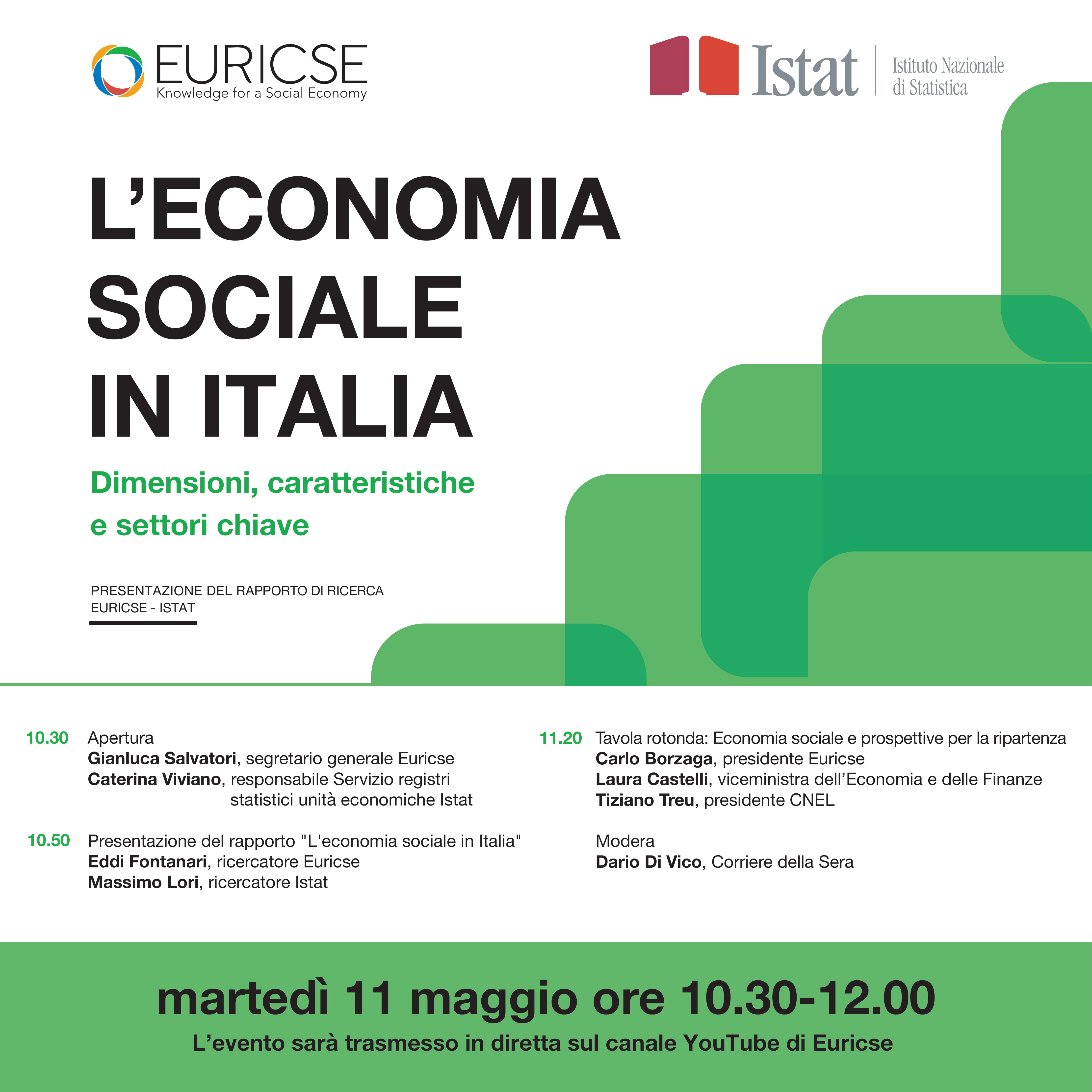 L’economia sociale in Italia. Dimensioni, caratteristiche e settori chiave