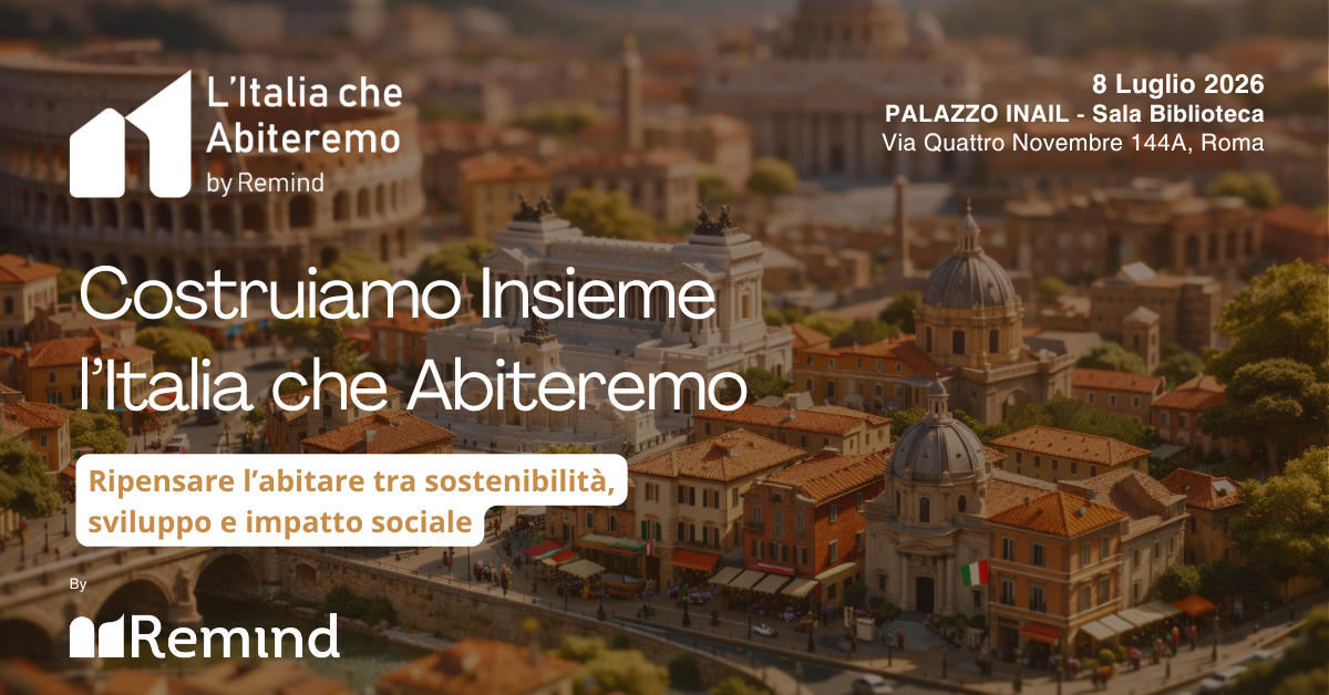 L'Italia che abiteremo
