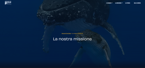 Presentazione della piattaforma multimediale "Aroundtheblue.org"