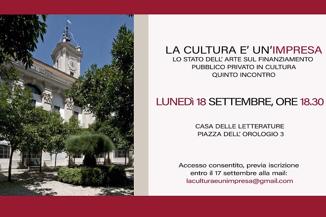 La cultura è un'impresa