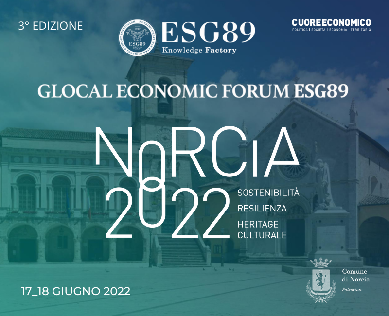 Norcia 2022 – Glocal Economic Forum ESG89