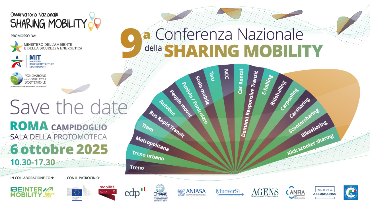 Conferenza Nazionale della sharing mobility 2025