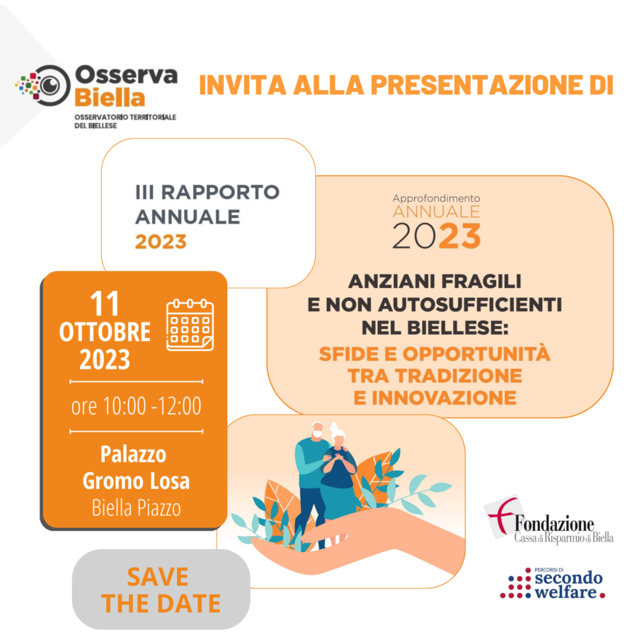 Sfide e opportunità per anziani fragili e non autosufficienti nel Biellese